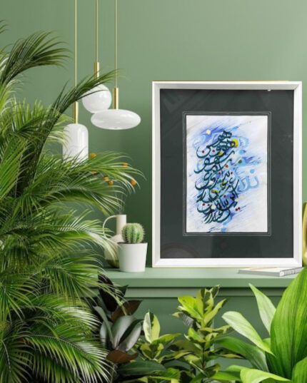 تابلو نقاشیخط مدرن